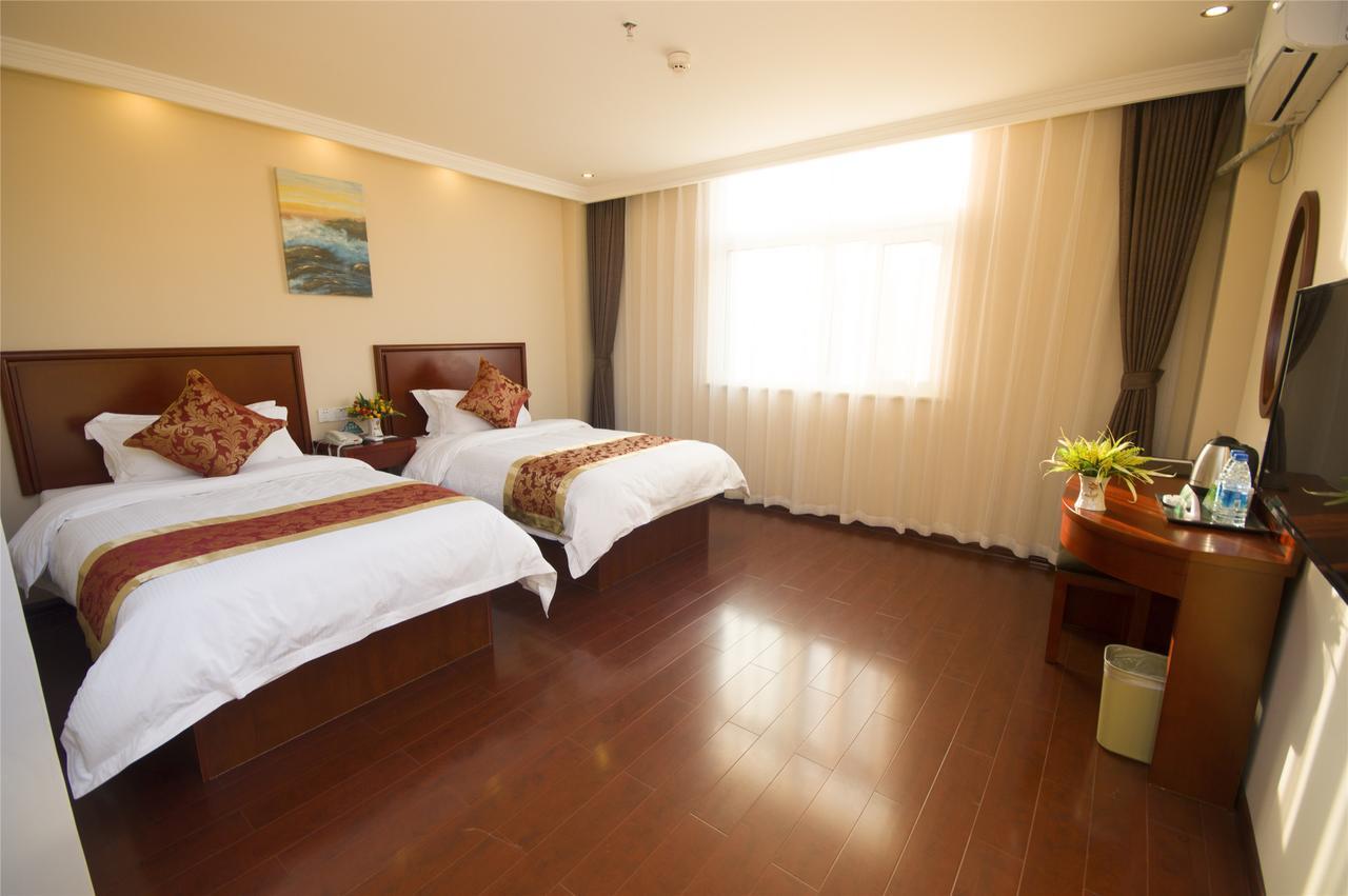 Greentree Inn Shandong Rizhao Zhaoyang Road Express Hotel Exterior photo